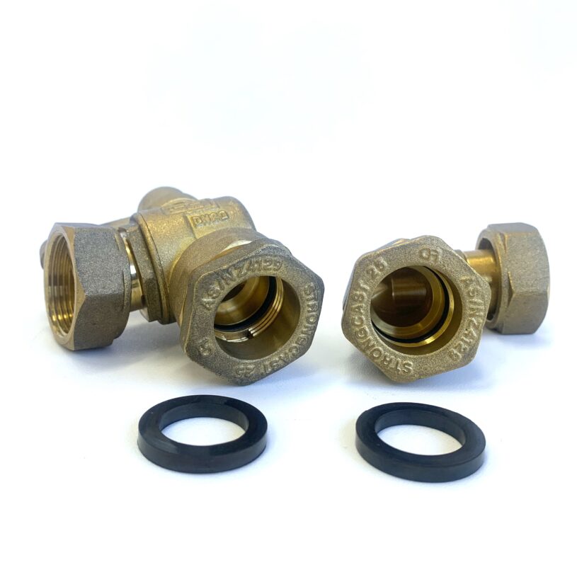 DN20 Right Angle Connection Kits: PE25 Pipe
